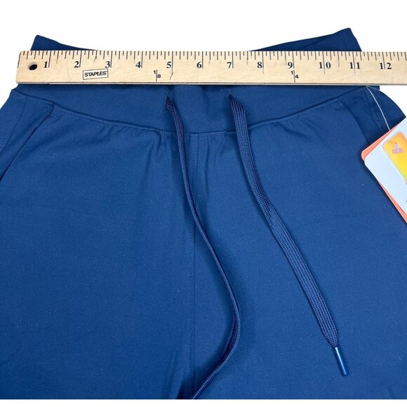 X By Gottex Spandex Daily Joggers Navy Blue XS - Picture 10 of 13